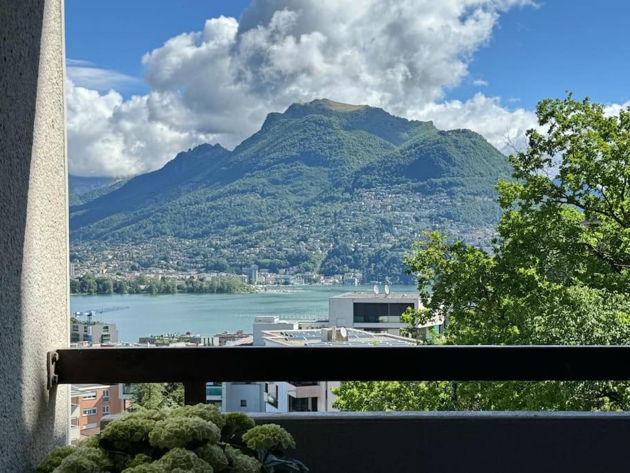 Panorama Suite In Lugano - Pazzallo باراديزو المظهر الخارجي الصورة