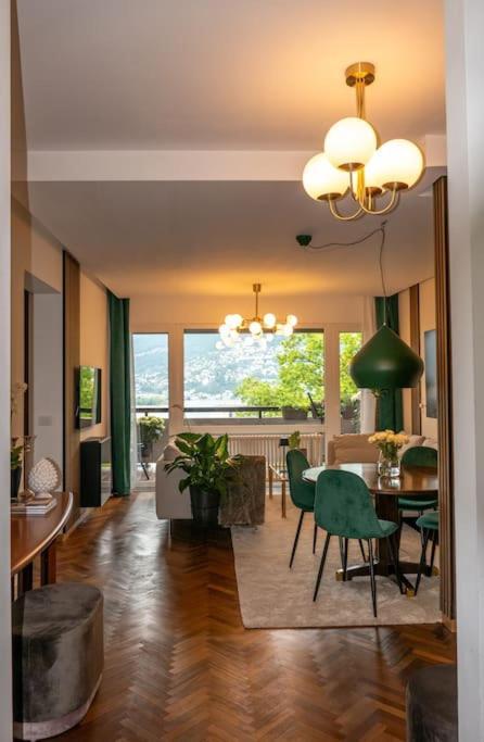 Panorama Suite In Lugano - Pazzallo باراديزو المظهر الخارجي الصورة