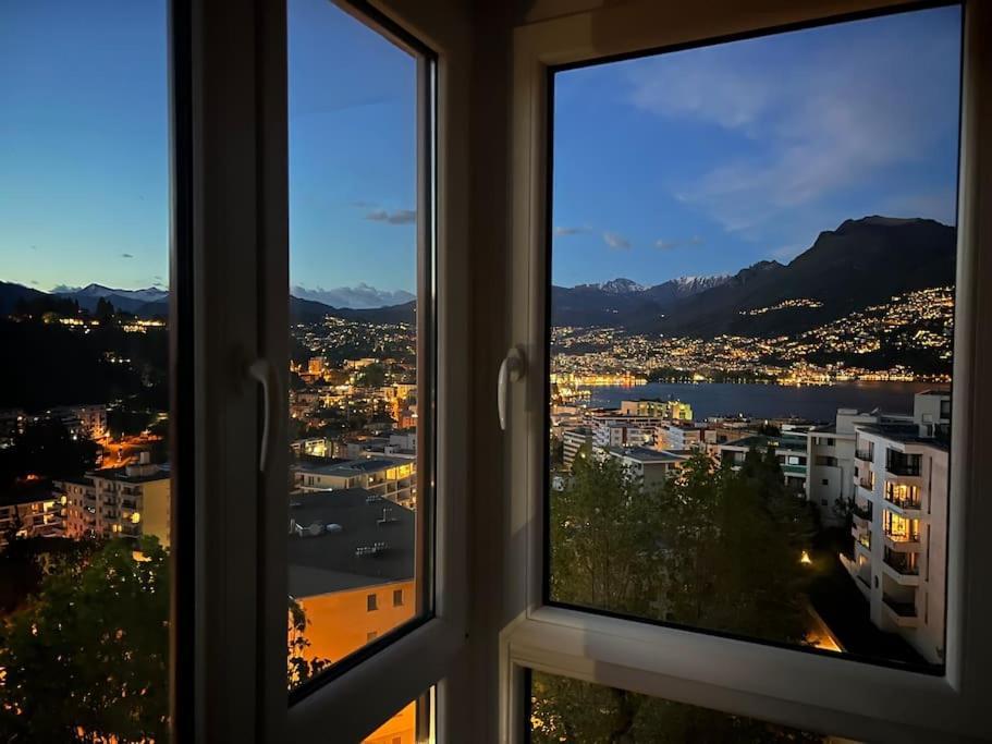 Panorama Suite In Lugano - Pazzallo باراديزو المظهر الخارجي الصورة