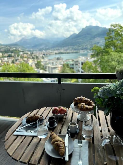 Panorama Suite In Lugano - Pazzallo باراديزو المظهر الخارجي الصورة